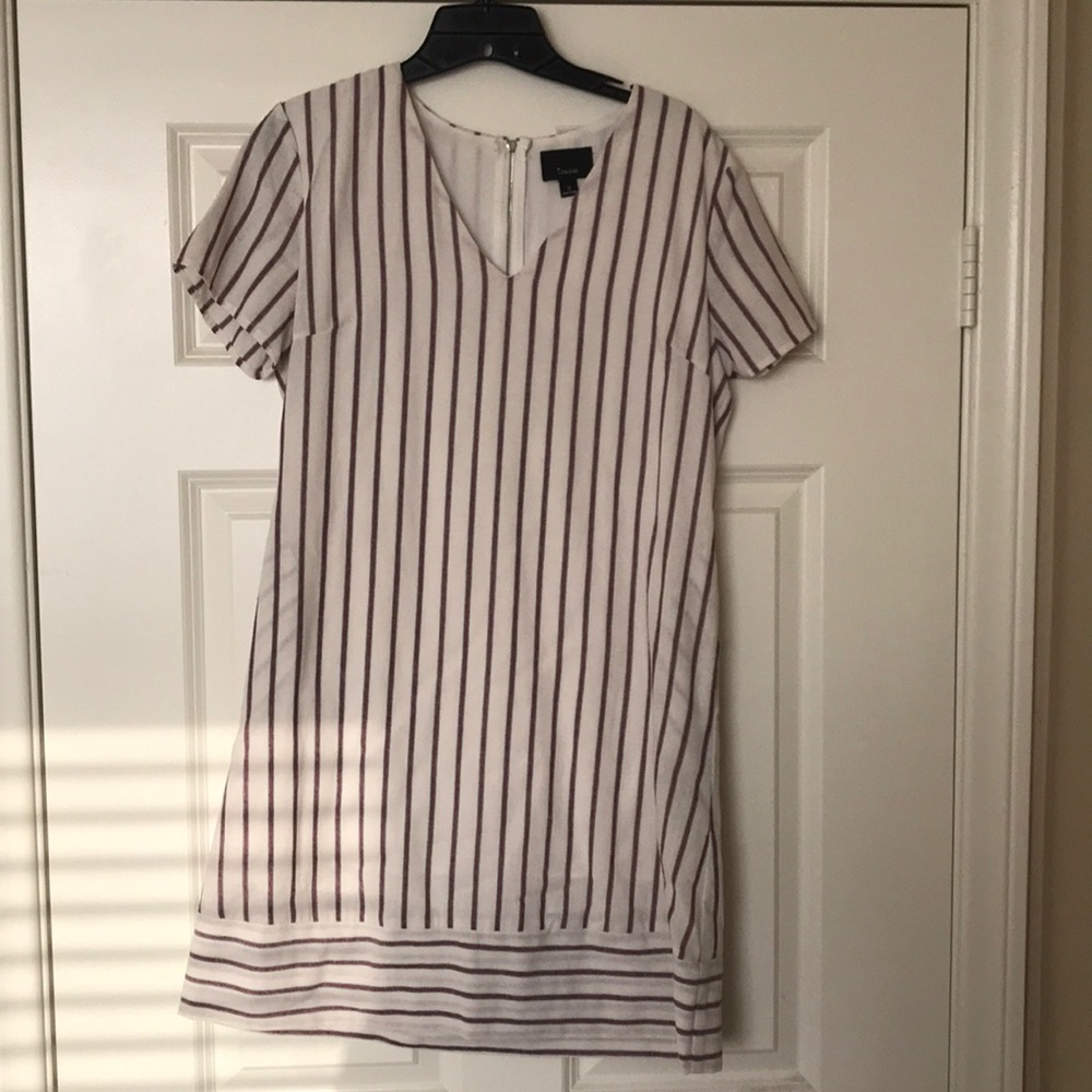 Stripped Mini Dress